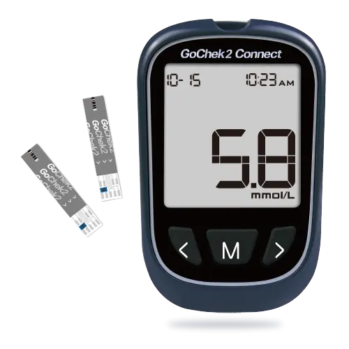 GoChek2 Blood Glucose Monitoring System SusWel - AiDex