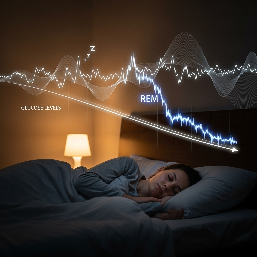 Nighttime Glucose Mysteries: Why Your CGM Shows Drops While You Sleep