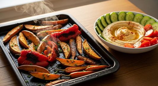 Strategies to eat more vegetables for glucose control and metabolic health. Gateway veggies, cooking methods, hidden veggie recipes, and fiber alternatives.