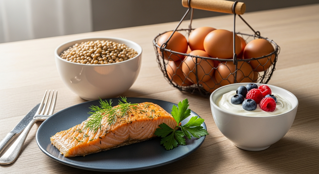 Learn how much protein you need daily, best protein sources (plant vs animal), optimal timing for meals, and protein's role in glucose control and muscle