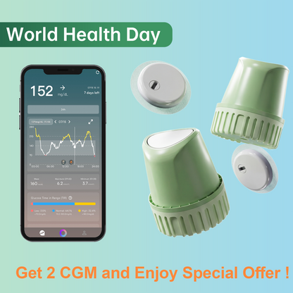 🔥 World Health Day Sale : 2-Pack VitaTok™ CGM