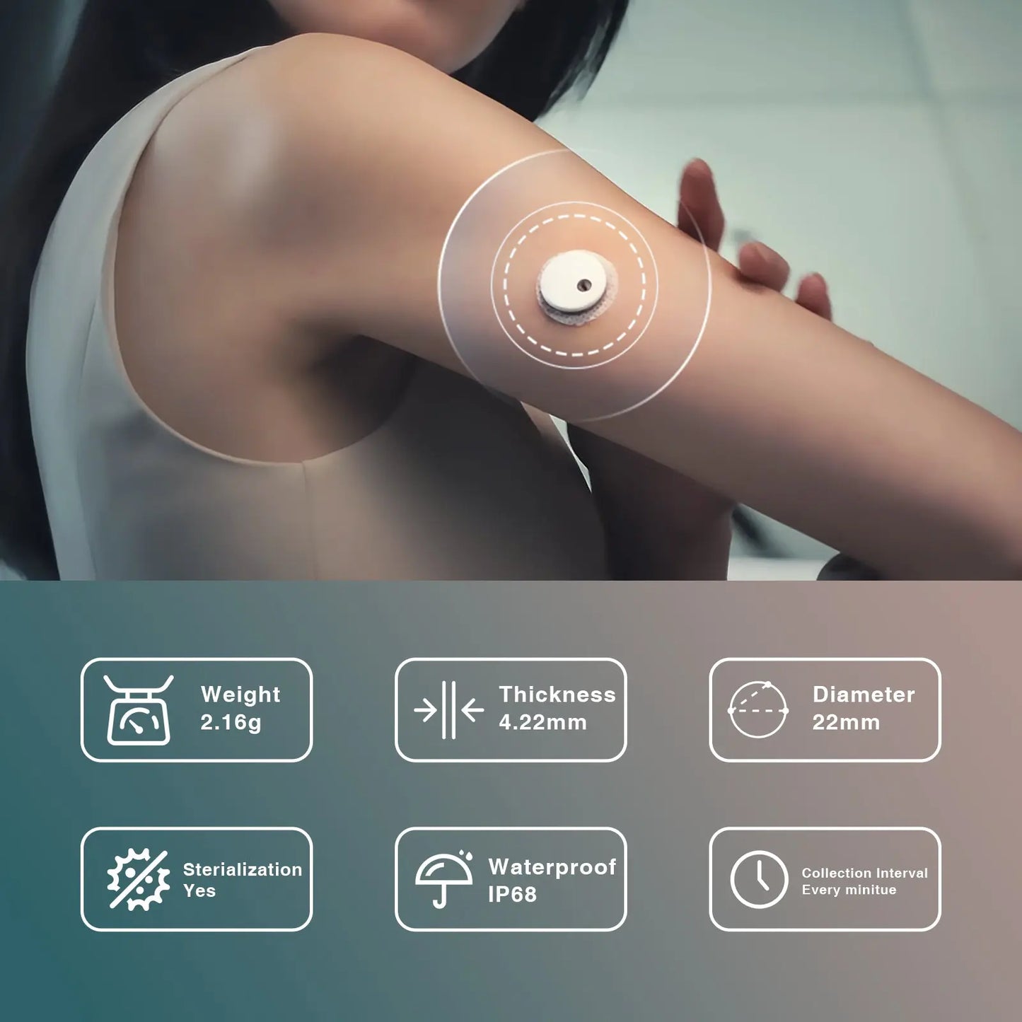 VitaTok™ LinX CGM Sensor SusWEL