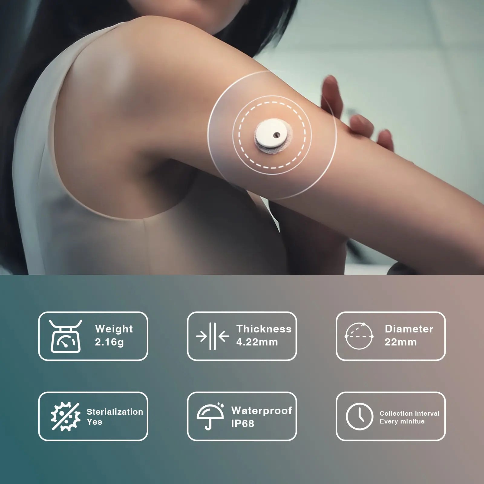 VitaTok™ LinX CGM Sensor SusWEL